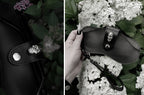 SKULL Leather Sunglasses Case