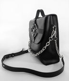 NOIR SNAKE BAG