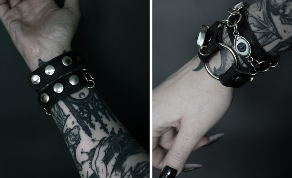 EYECU cuffs /necklace