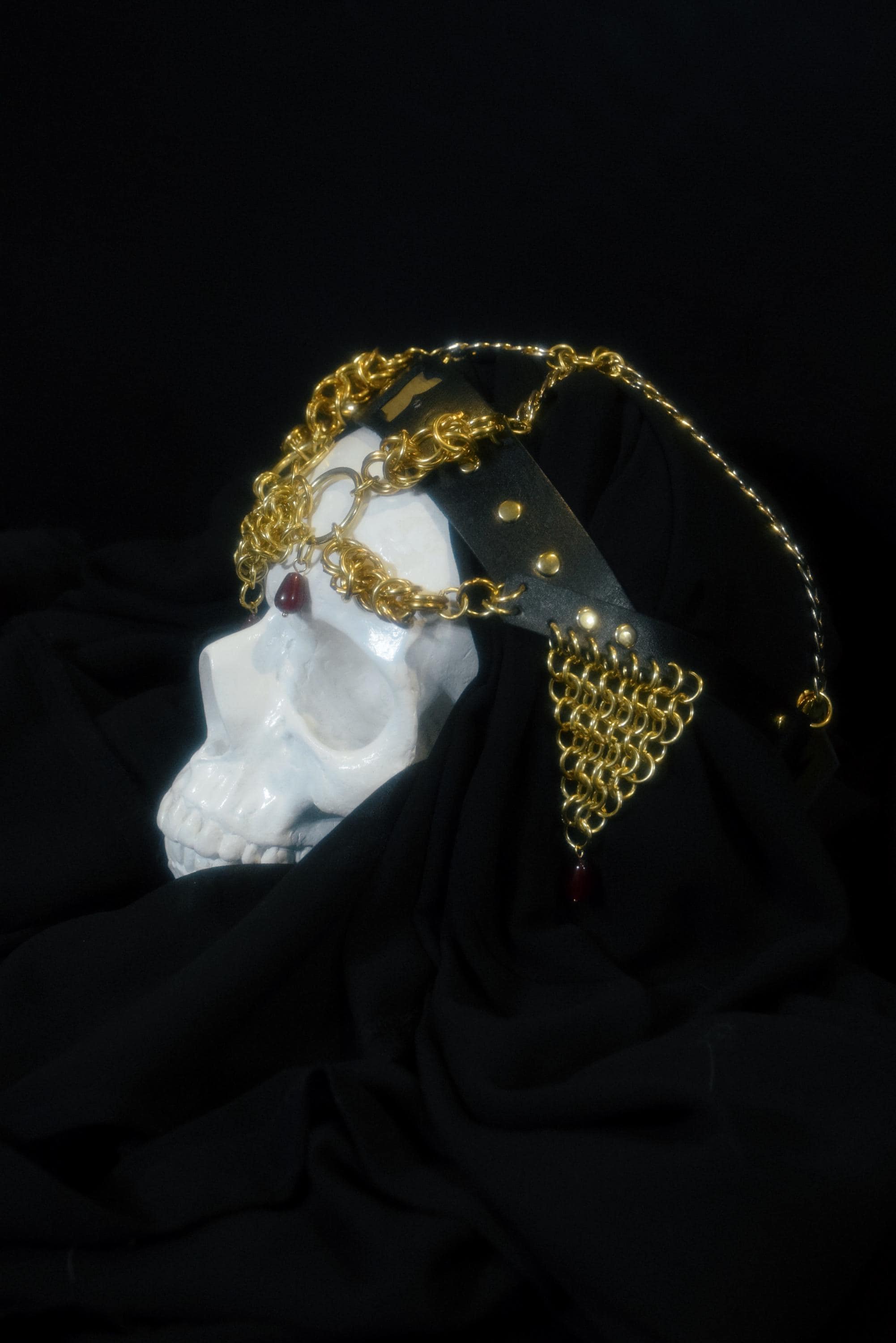 Cranach headpiece & hat band