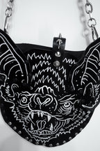 Vampire Bat Leather Bag
