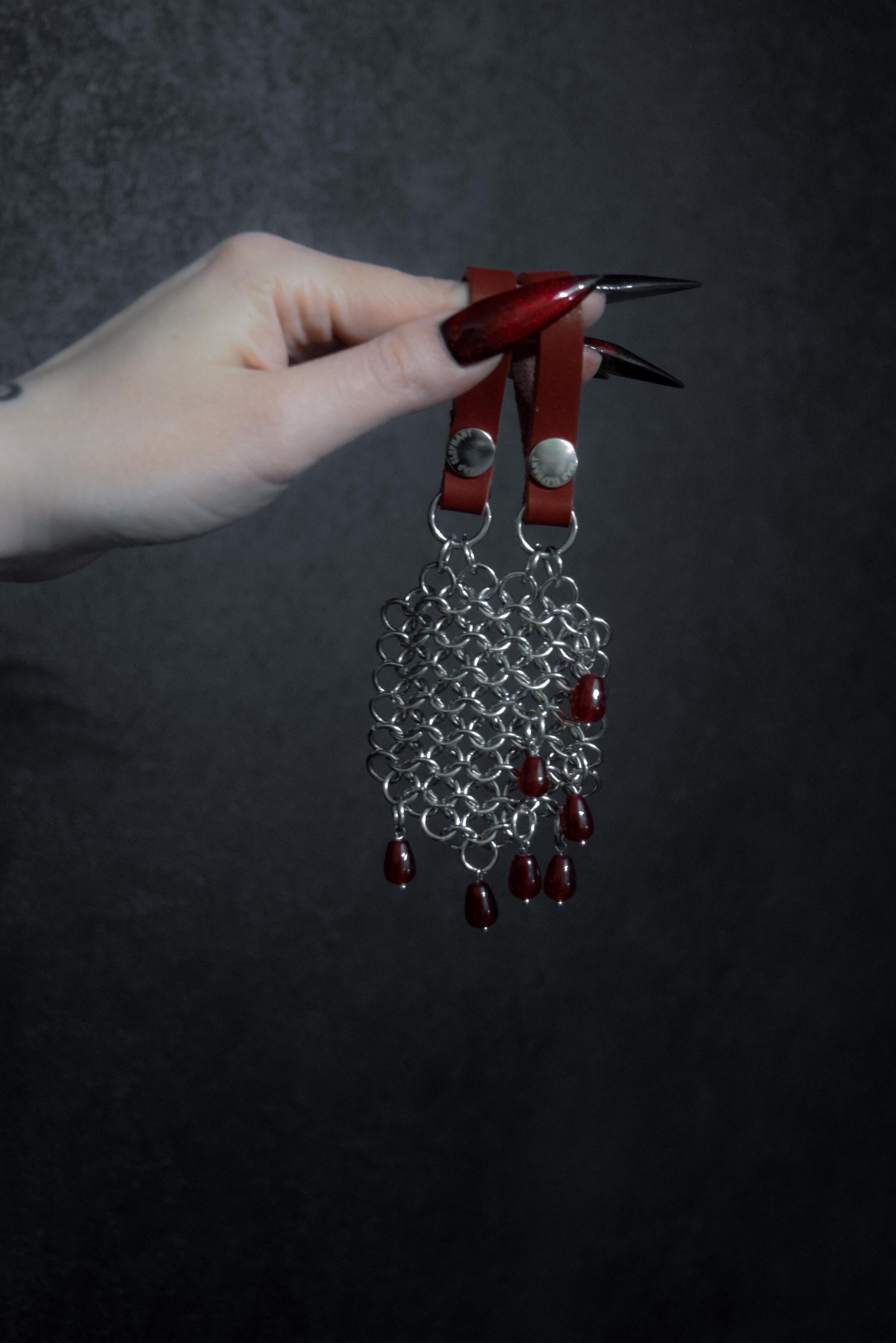 Pomegranate Blood chatelaine