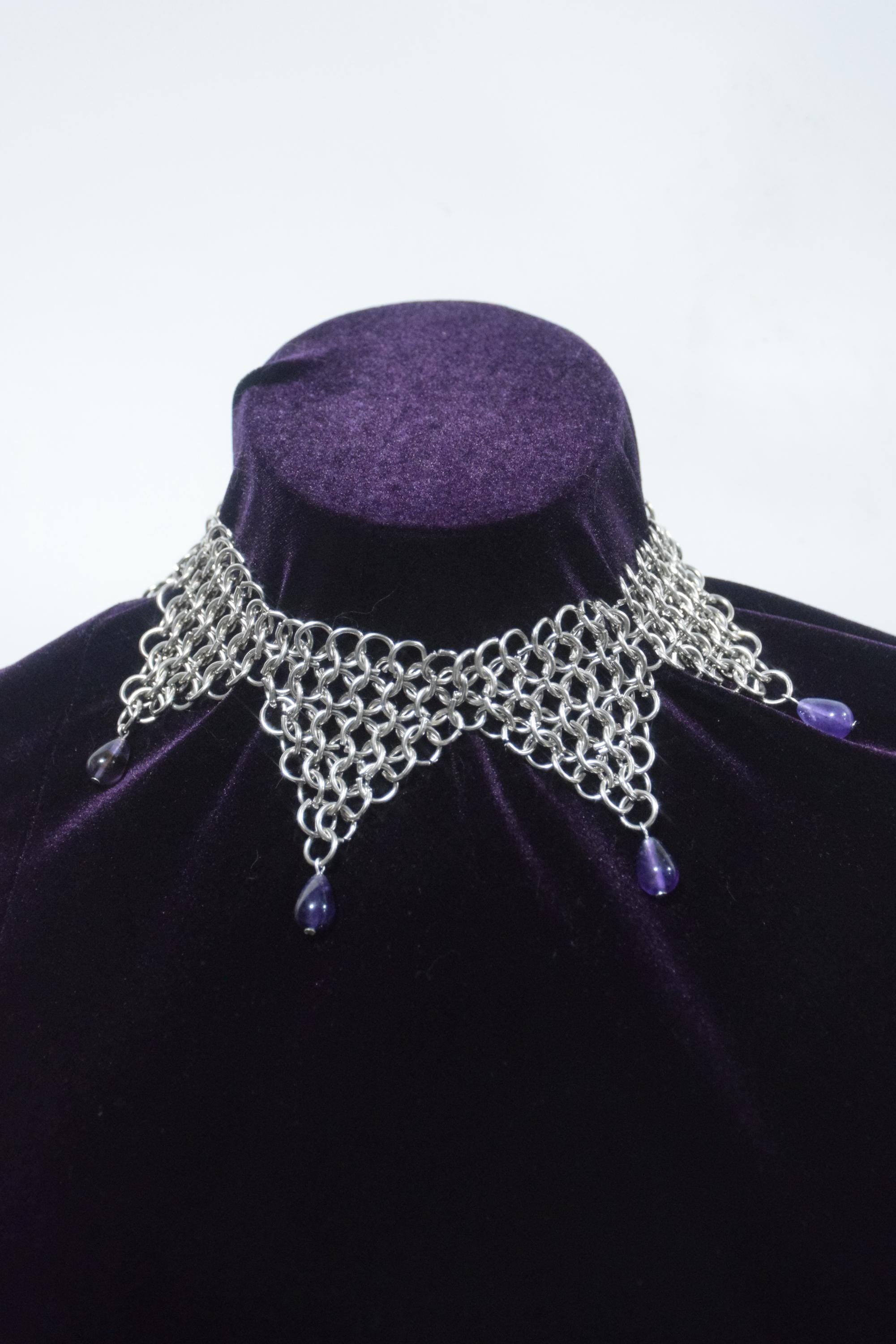 VESPER amethyst necklace