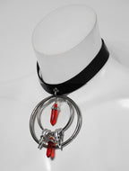 MIDNIGHT CHOKER -Sword, Snake, Moth