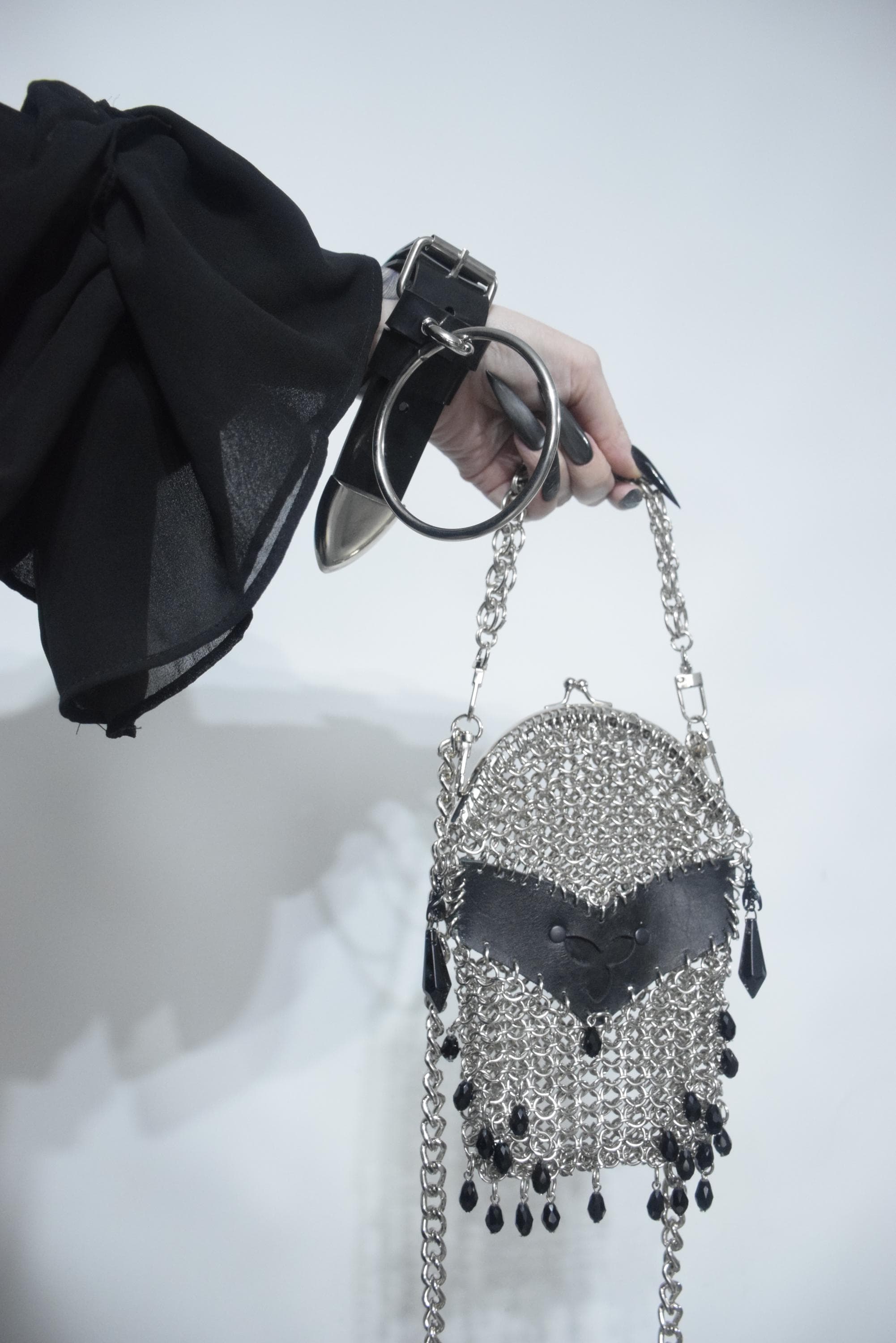 NOCTURNE chainmail steel bag