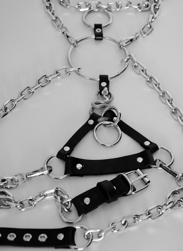 Snake Chain Underbust Harness