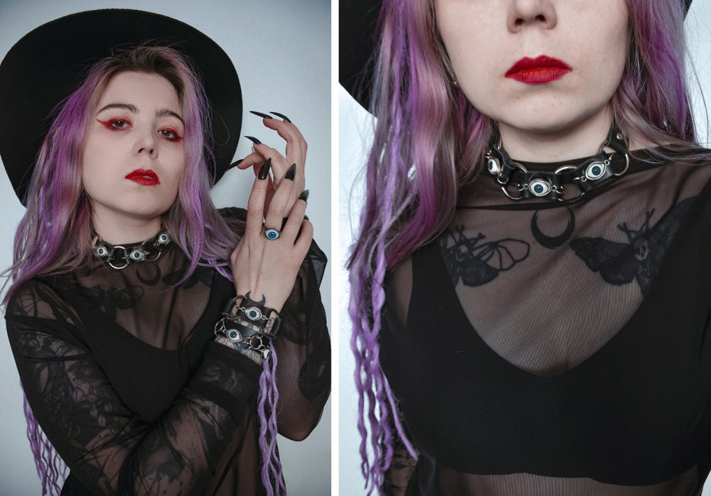 EYECU cuffs /necklace