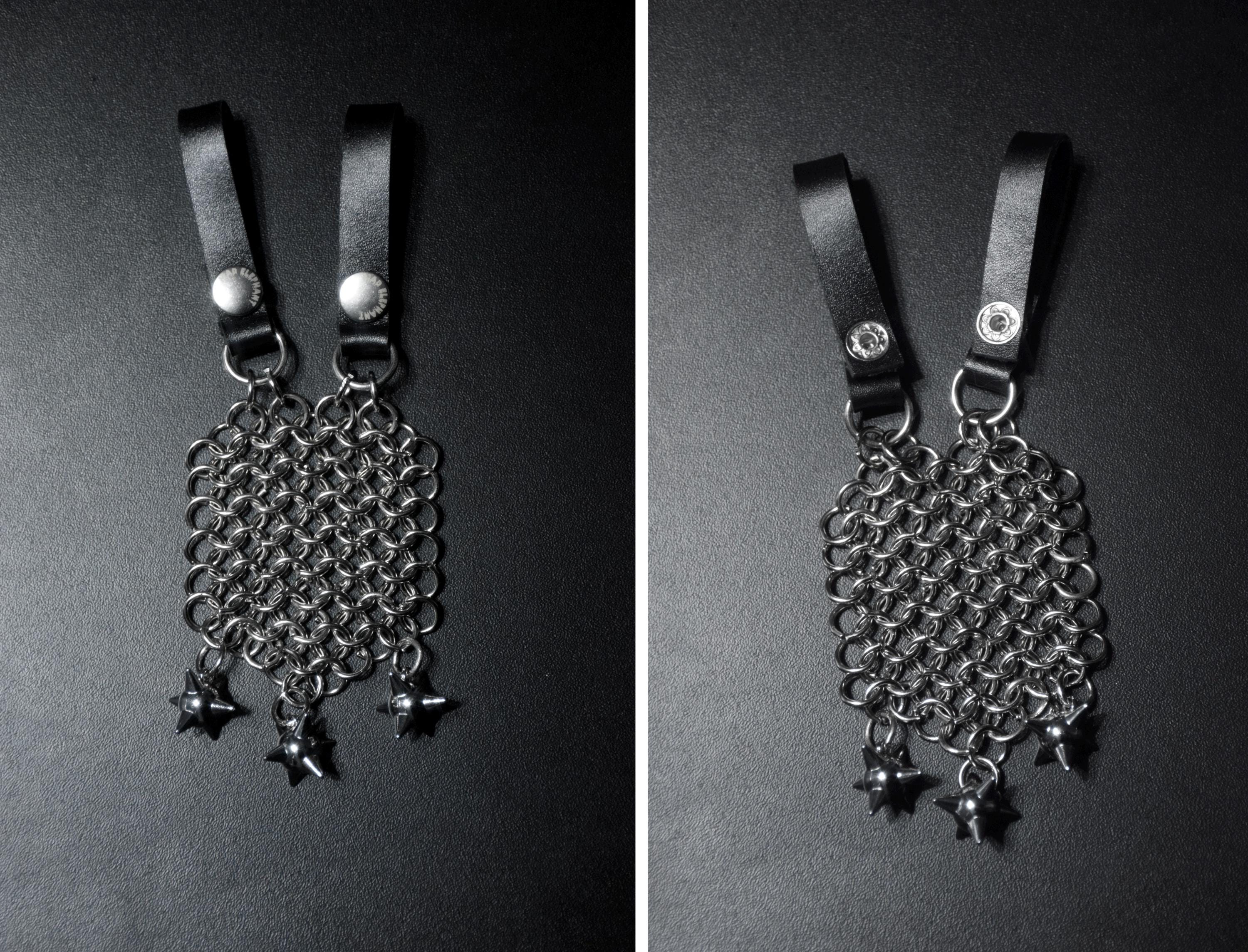 MORGENSTERN CHATELAINE: sword & flail ball