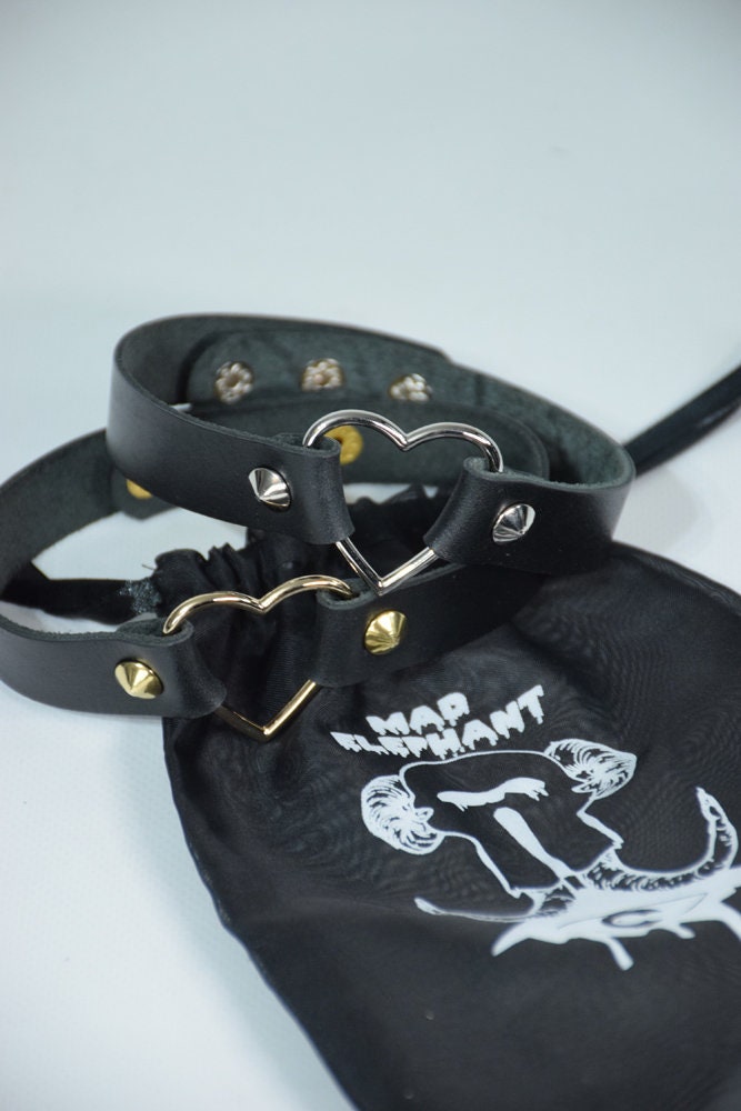 Heart O-ring choker