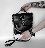 NOIR SNAKE BAG