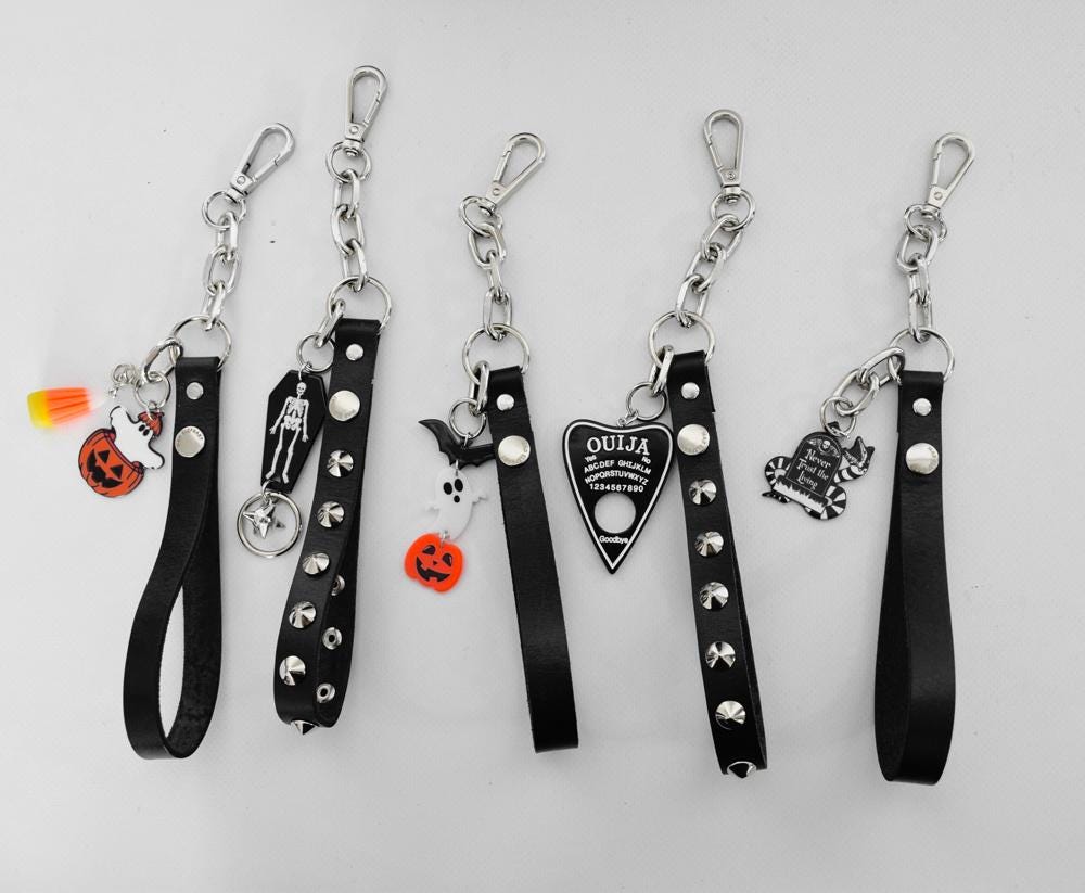 Halloween Wristlet Keychain