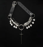 BELLE DE NUIT scale mail choker