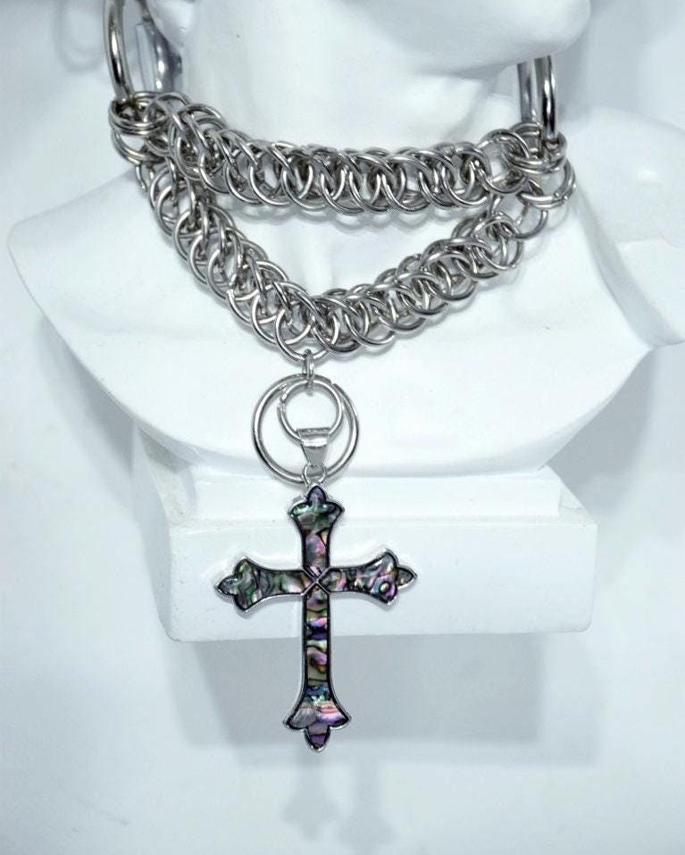 HALIOTIS Cross  Choker