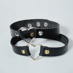 Heart O-ring choker