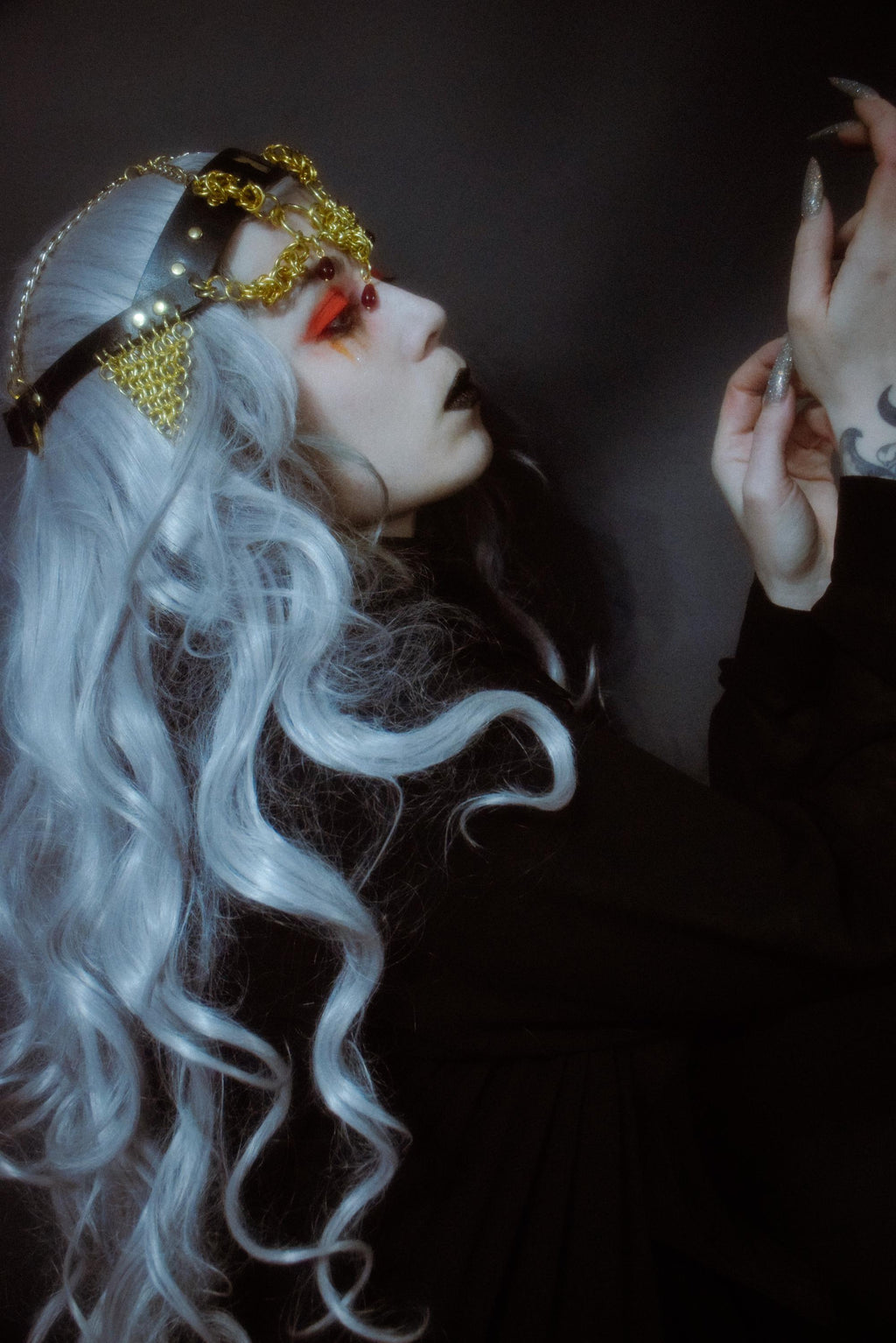 Cranach headpiece & hat band