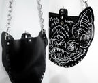 Vampire Bat Leather Bag