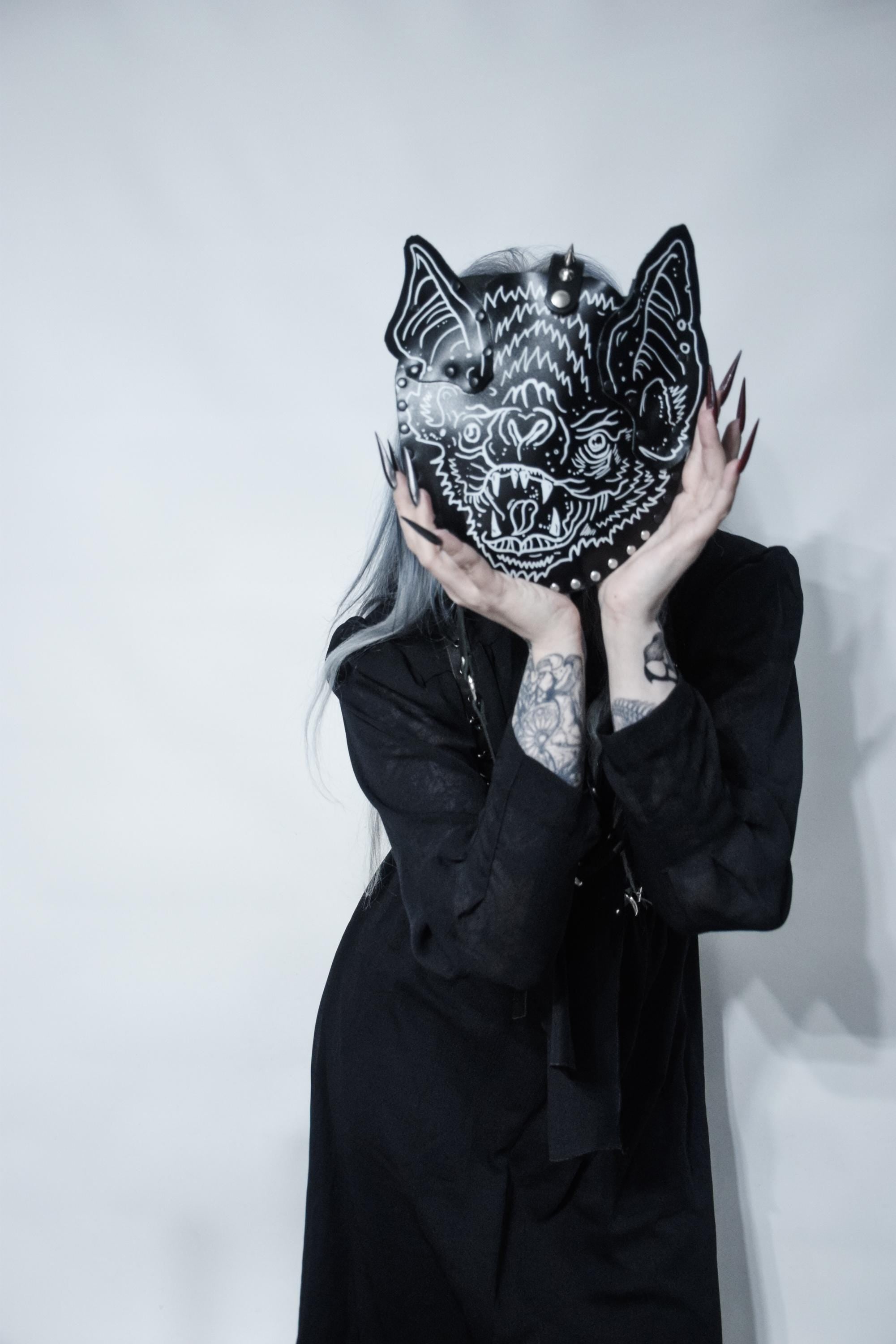 Vampire Bat Leather Bag