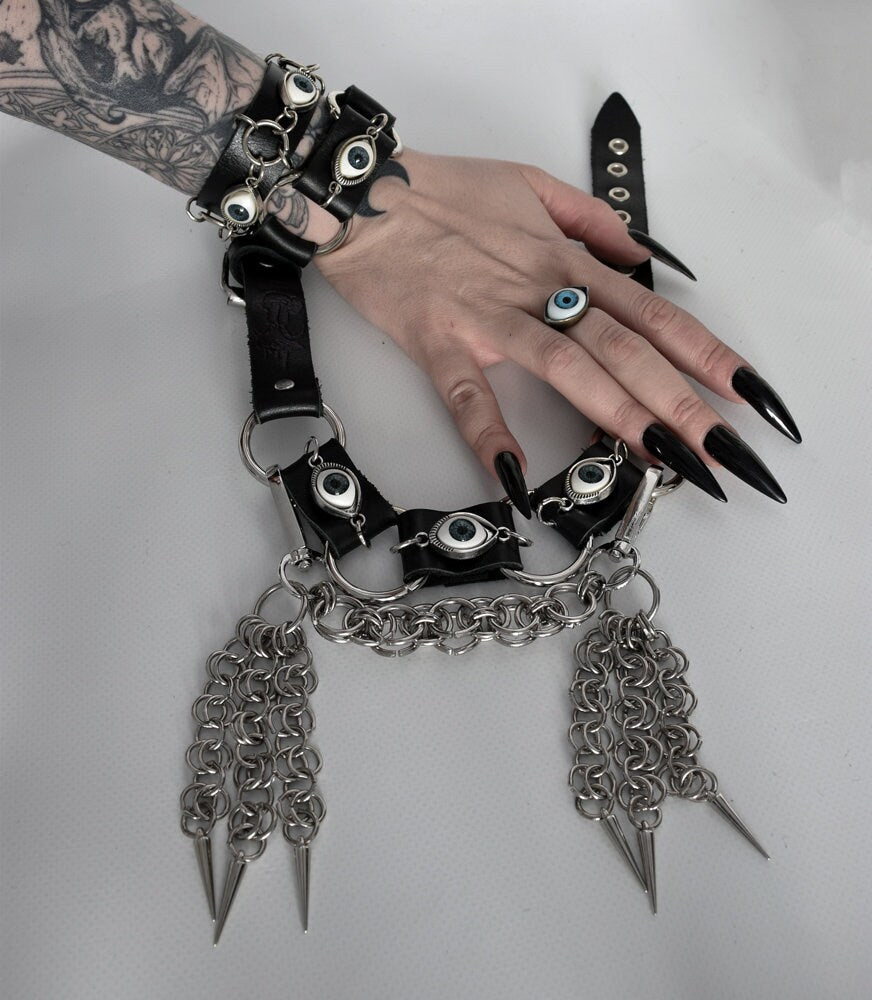 EYECU cuffs /necklace