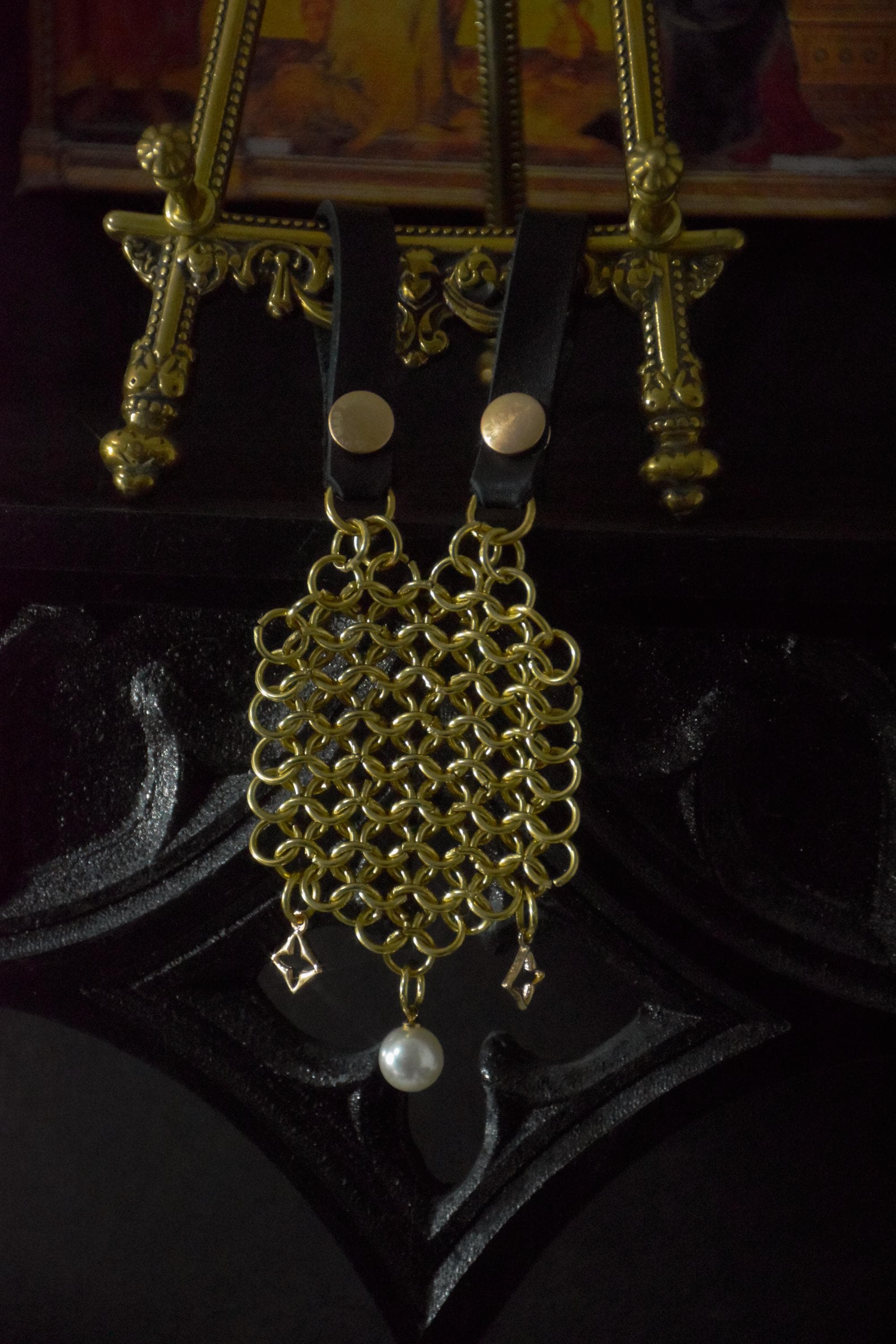 CHAINVEIL Gold Belt chatelaine