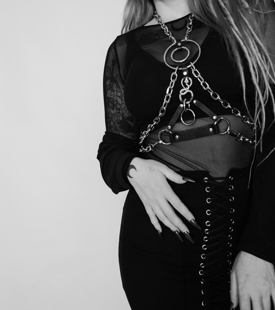 Snake Chain Underbust Harness