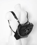 NOIR SNAKE BAG