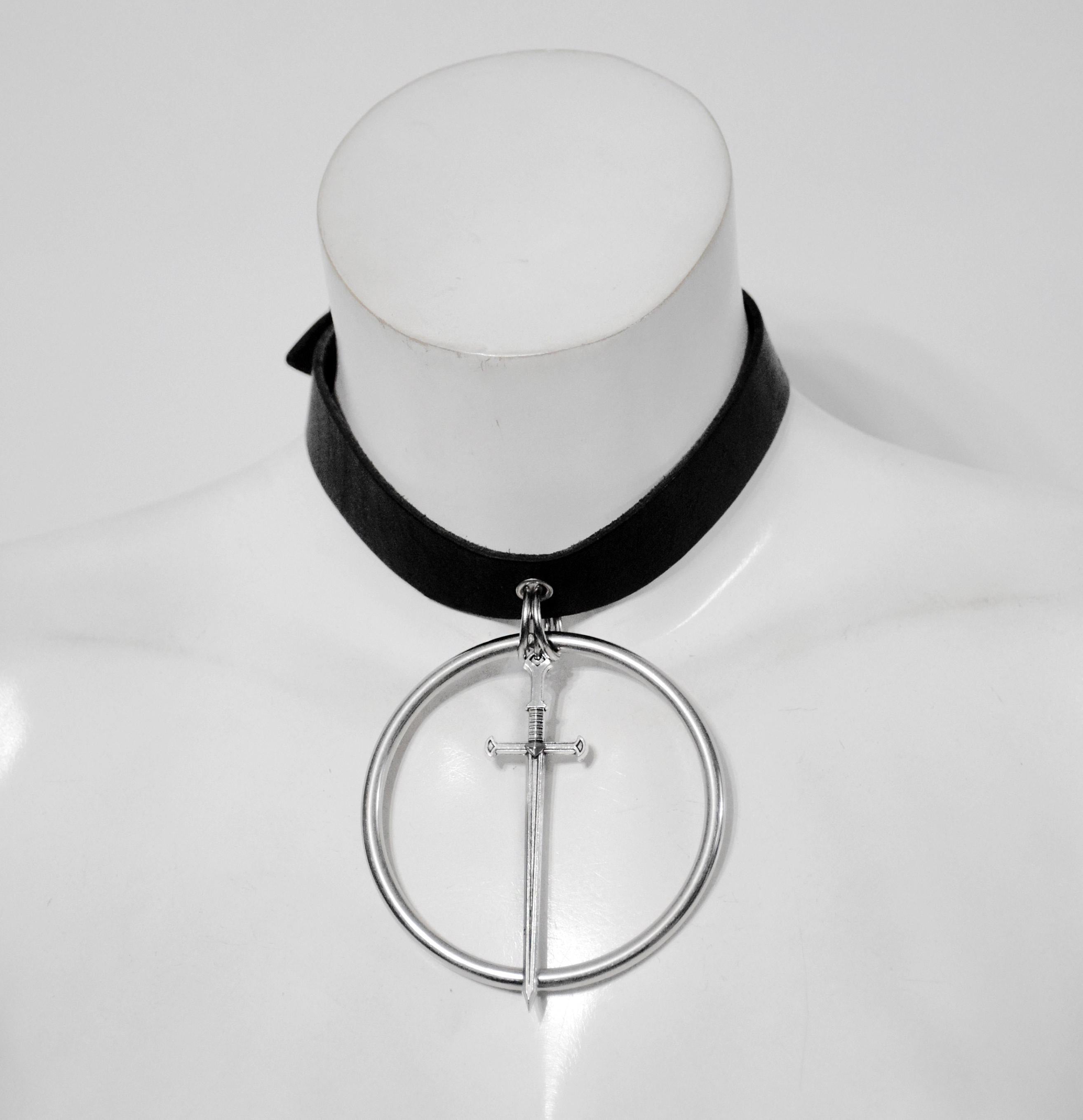 MIDNIGHT CHOKER -Sword, Snake, Moth