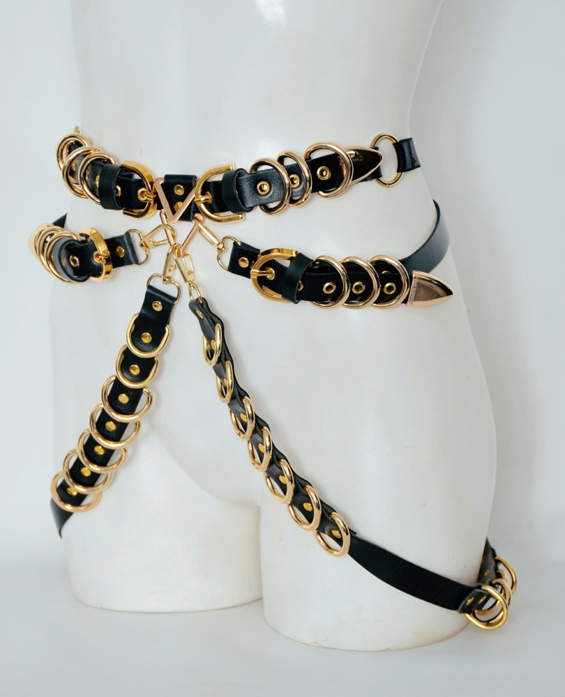 GOLD MAZE belt