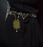 CHAINVEIL Gold Belt chatelaine