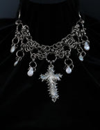 Frankenstein Soft-Soldered Chainmail Necklace