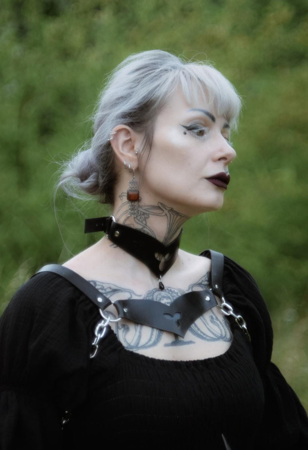 TREFOIL Leather Harness Set