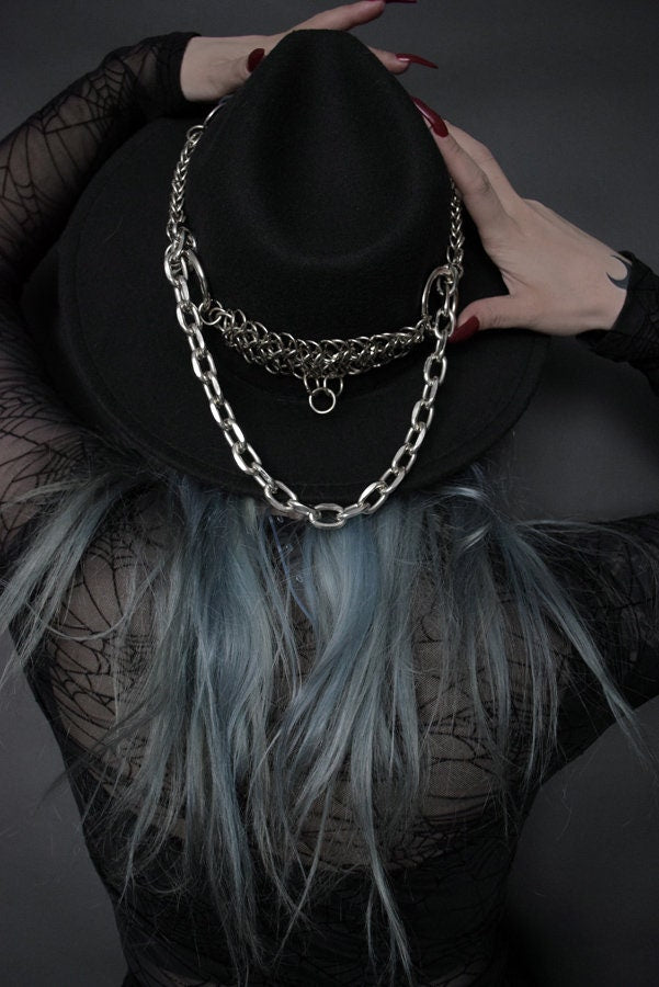 MAVKA Chainmail Fedora Hat