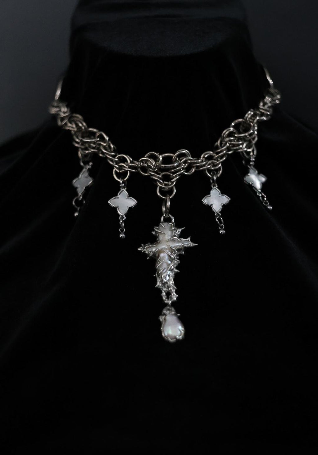 DRACULA soft-soldered necklace