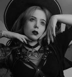 MIDNIGHT CHOKER -Sword, Snake, Moth