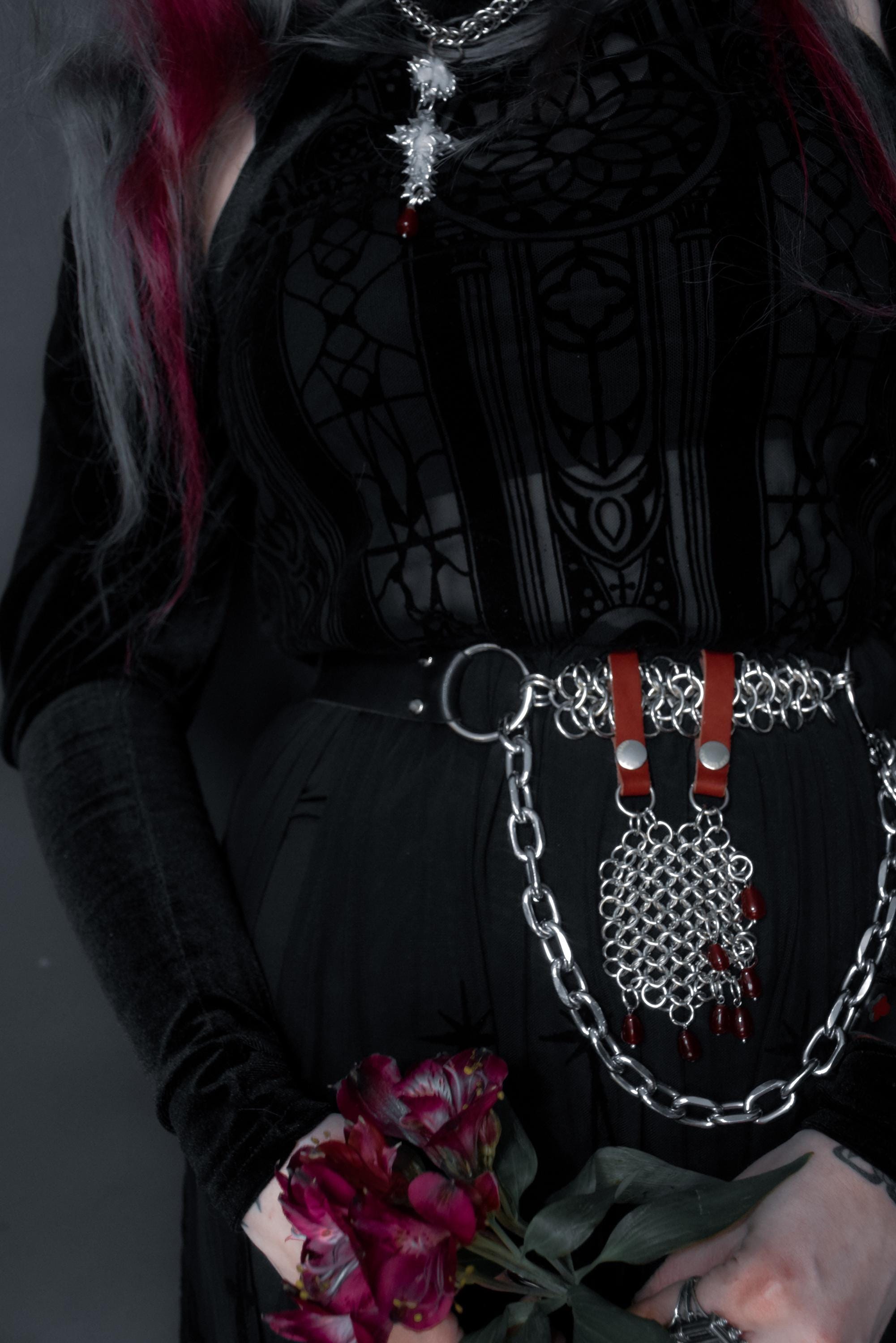 Pomegranate Blood chatelaine