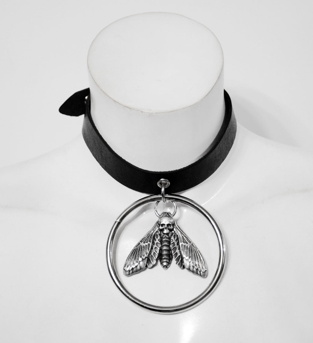 MIDNIGHT CHOKER -Sword, Snake, Moth