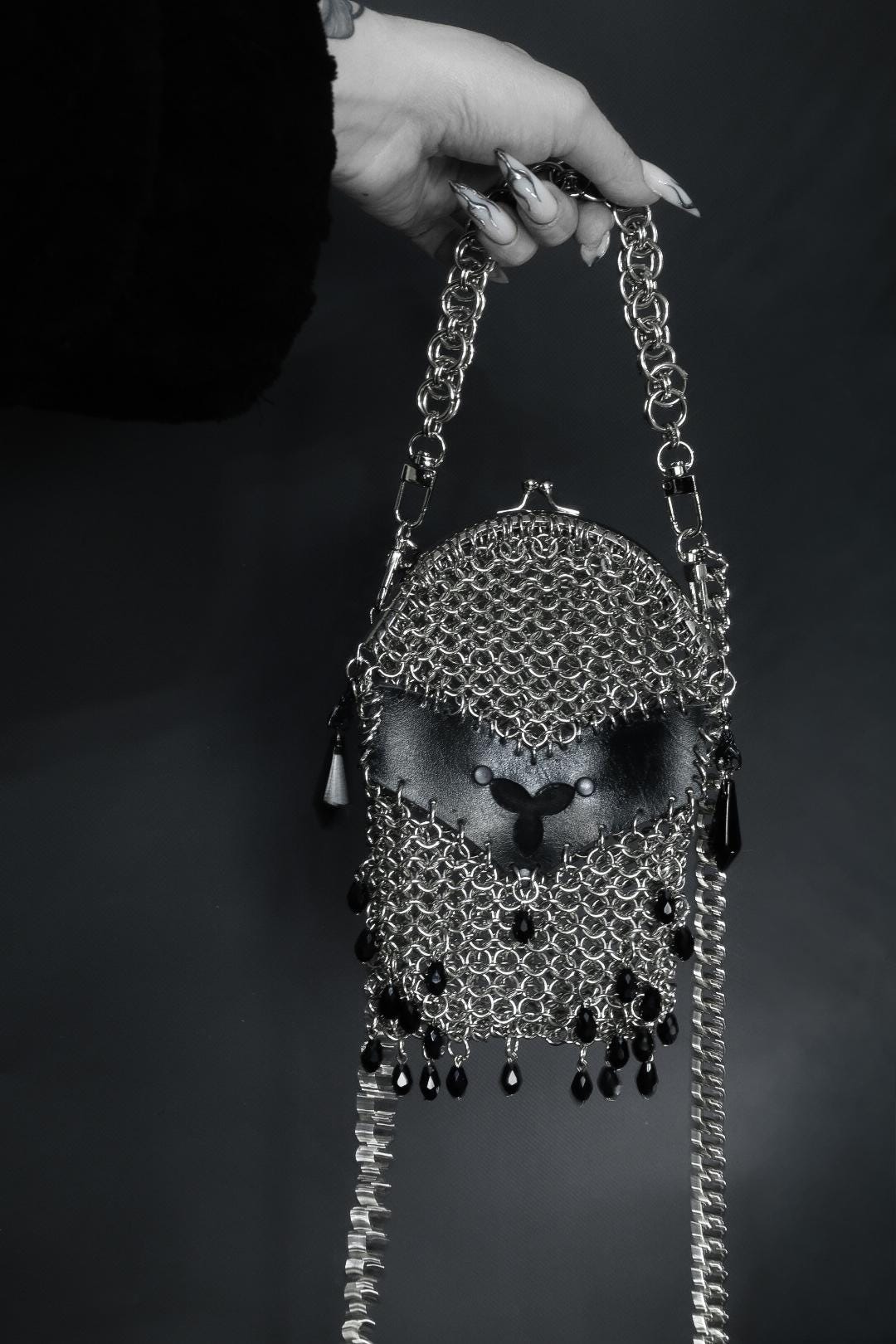 NOCTURNE chainmail steel bag