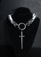 BELLE DE NUIT scale mail choker