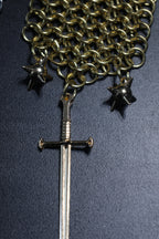 MORGENSTERN CHATELAINE: sword & flail ball