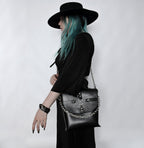 NOIR SNAKE BAG
