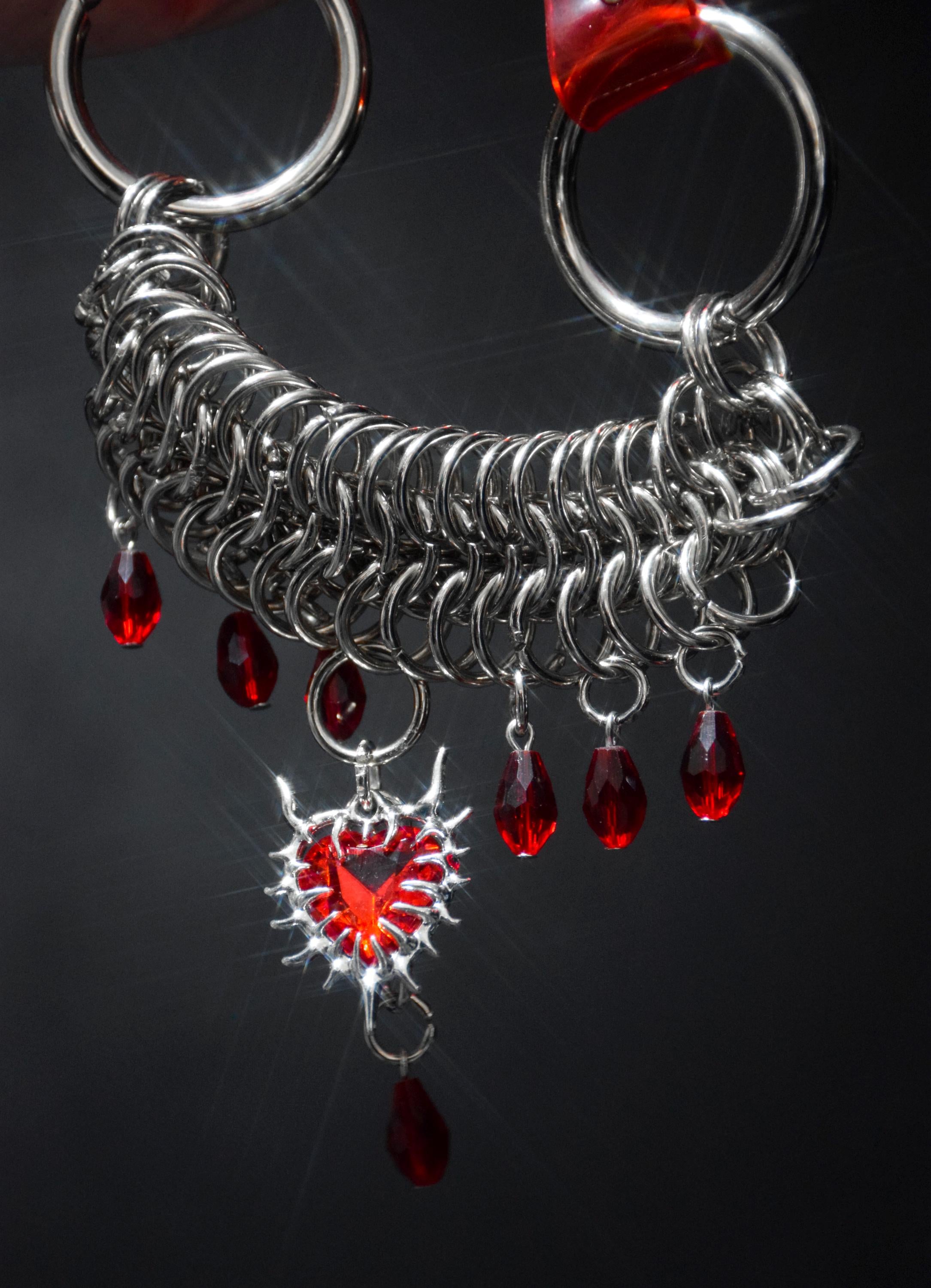 CRIMSON RAIN choker