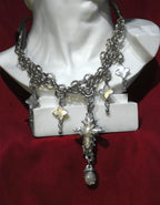 DRACULA soft-soldered necklace