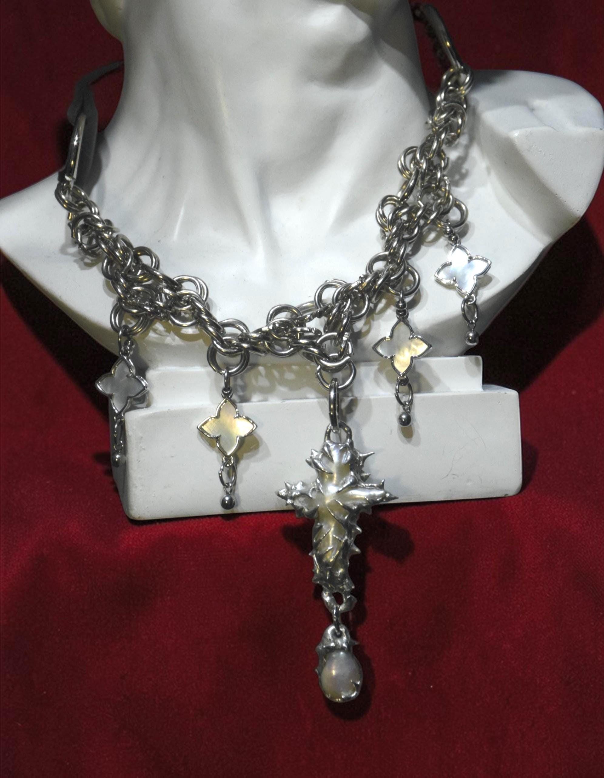 DRACULA soft-soldered necklace