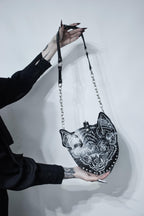Vampire Bat Leather Bag