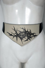 THORN Leather corset belt