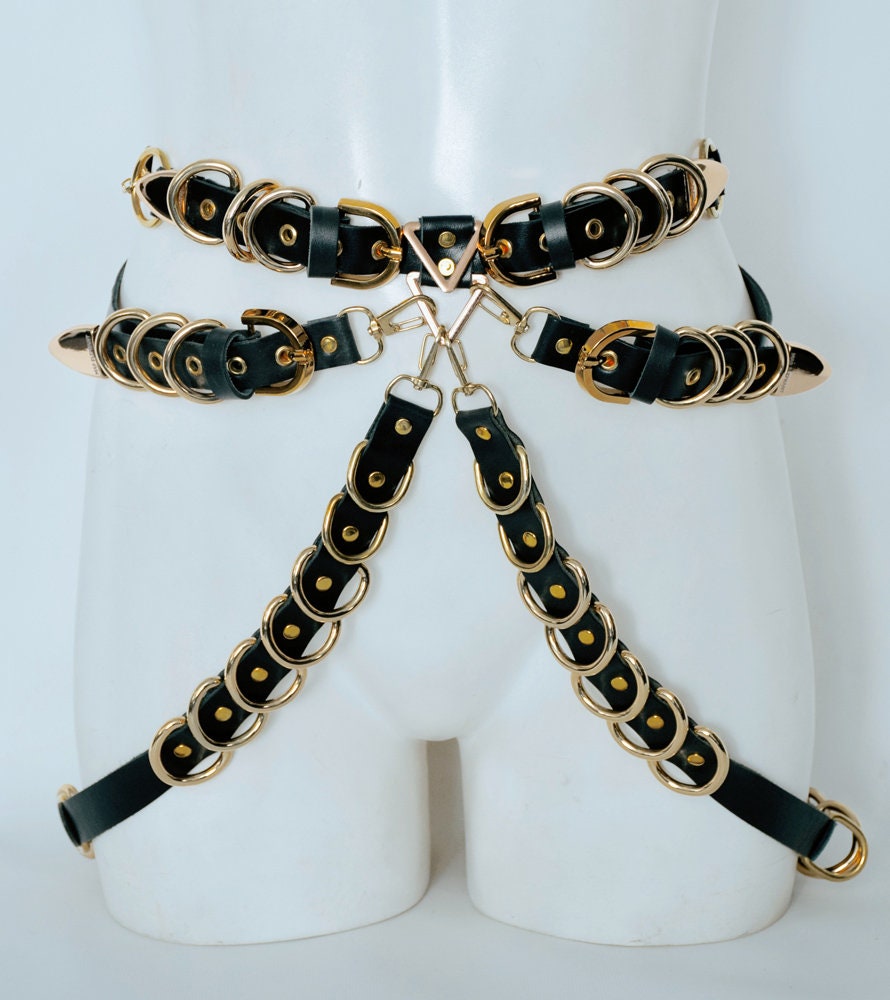 GOLD MAZE belt