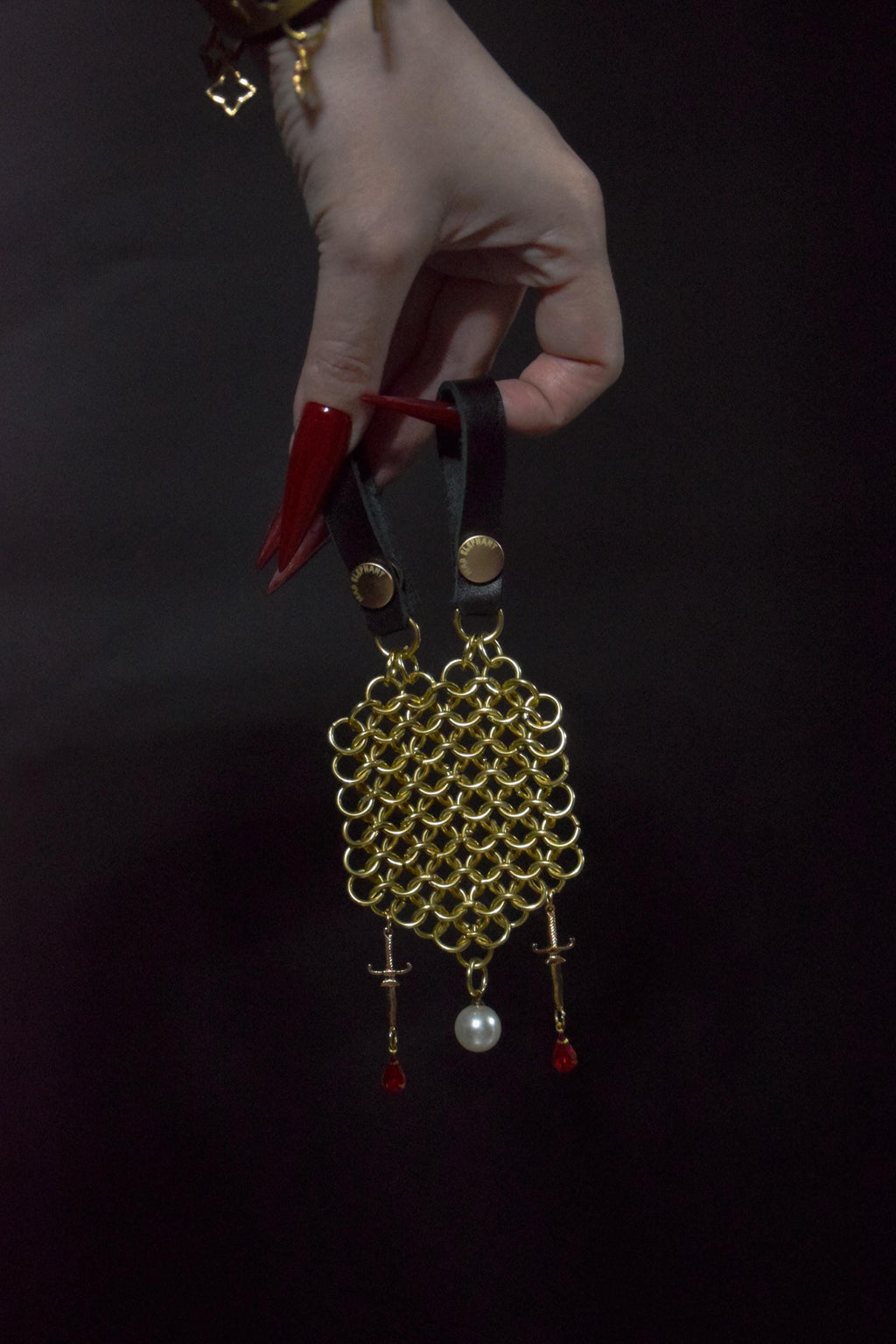 CHAINVEIL Gold Belt chatelaine