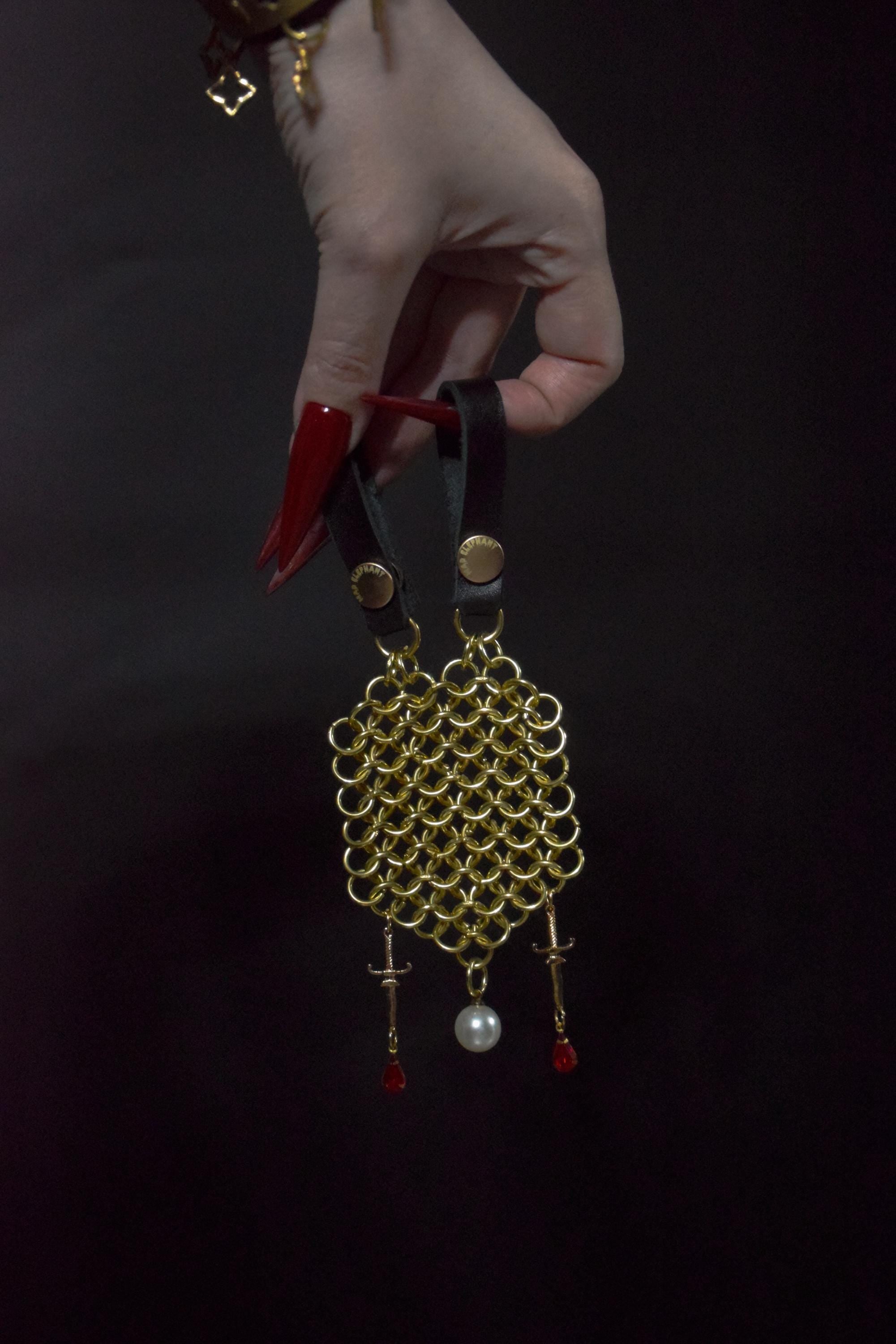 CHAINVEIL Gold Belt chatelaine