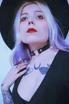 Heart O-ring choker