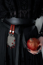 Pomegranate Blood chatelaine