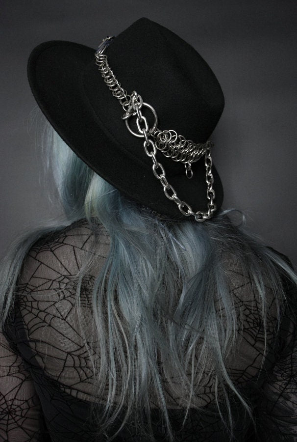 MAVKA Chainmail Fedora Hat